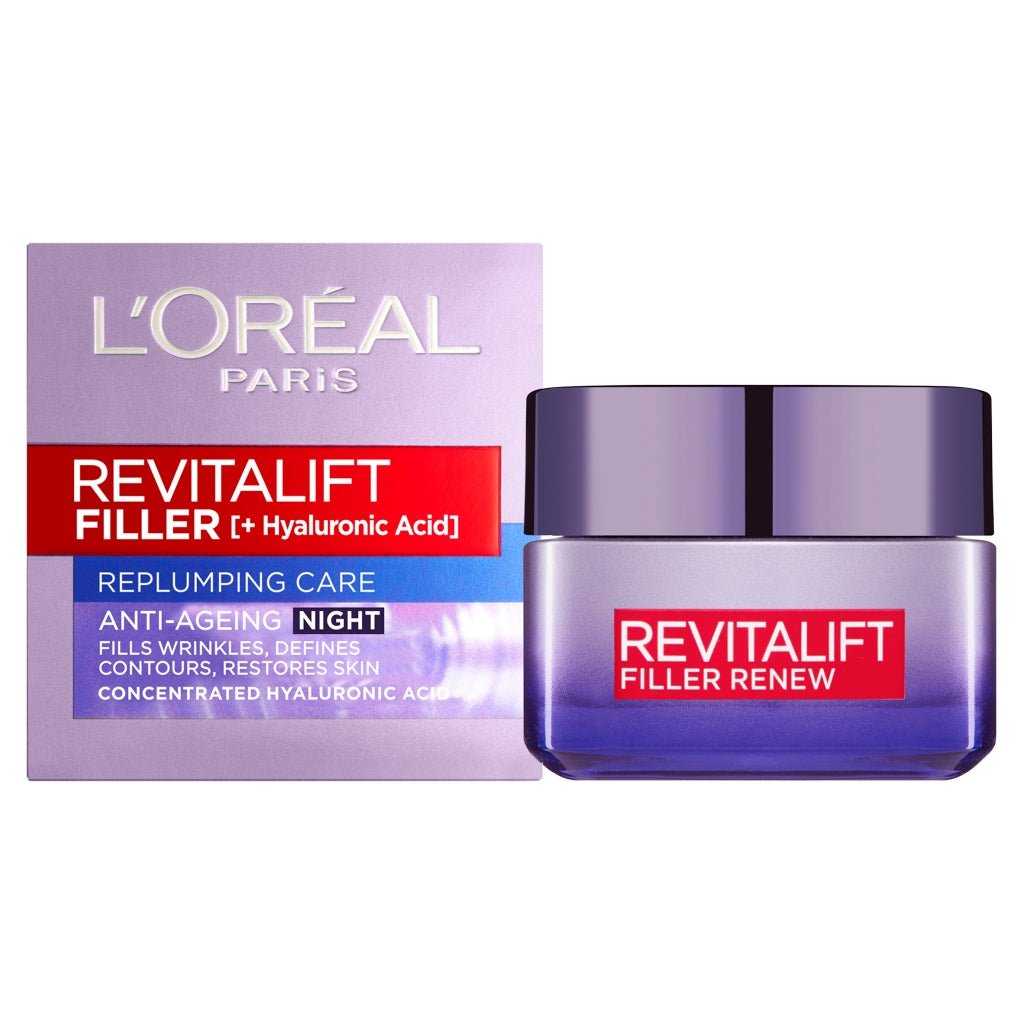 L'Oreal Revitalift Filler Renew Night Cream 50Ml - Intamarque 3600523201303