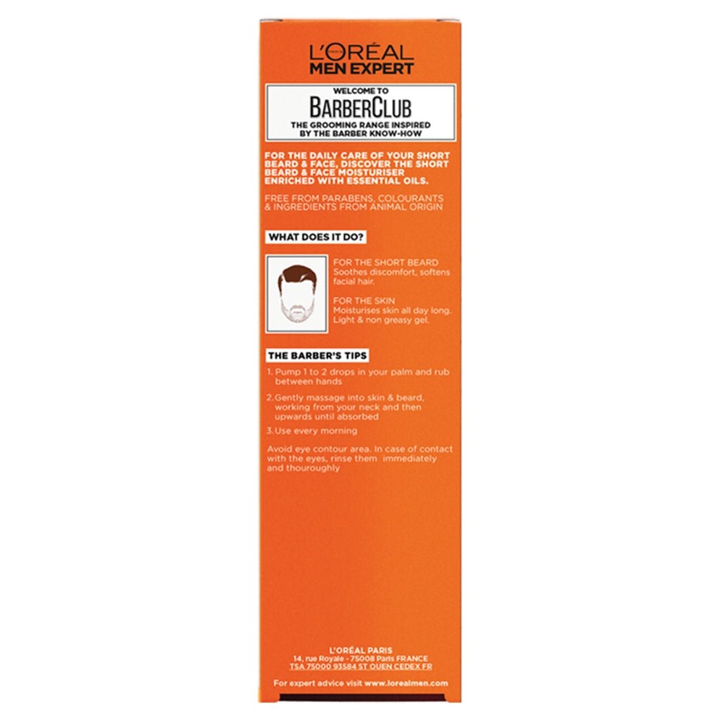 L'Oreal Men Expert Barberclub Moisturiser 50Ml - Intamarque 3600523526208