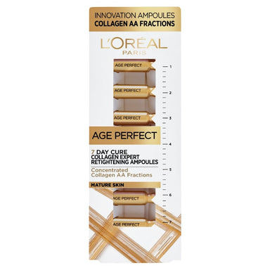 L'Oreal Age Perfect Collagen Ampoules For Mature Skin 1.3Ml X7 - Intamarque 3600523967834