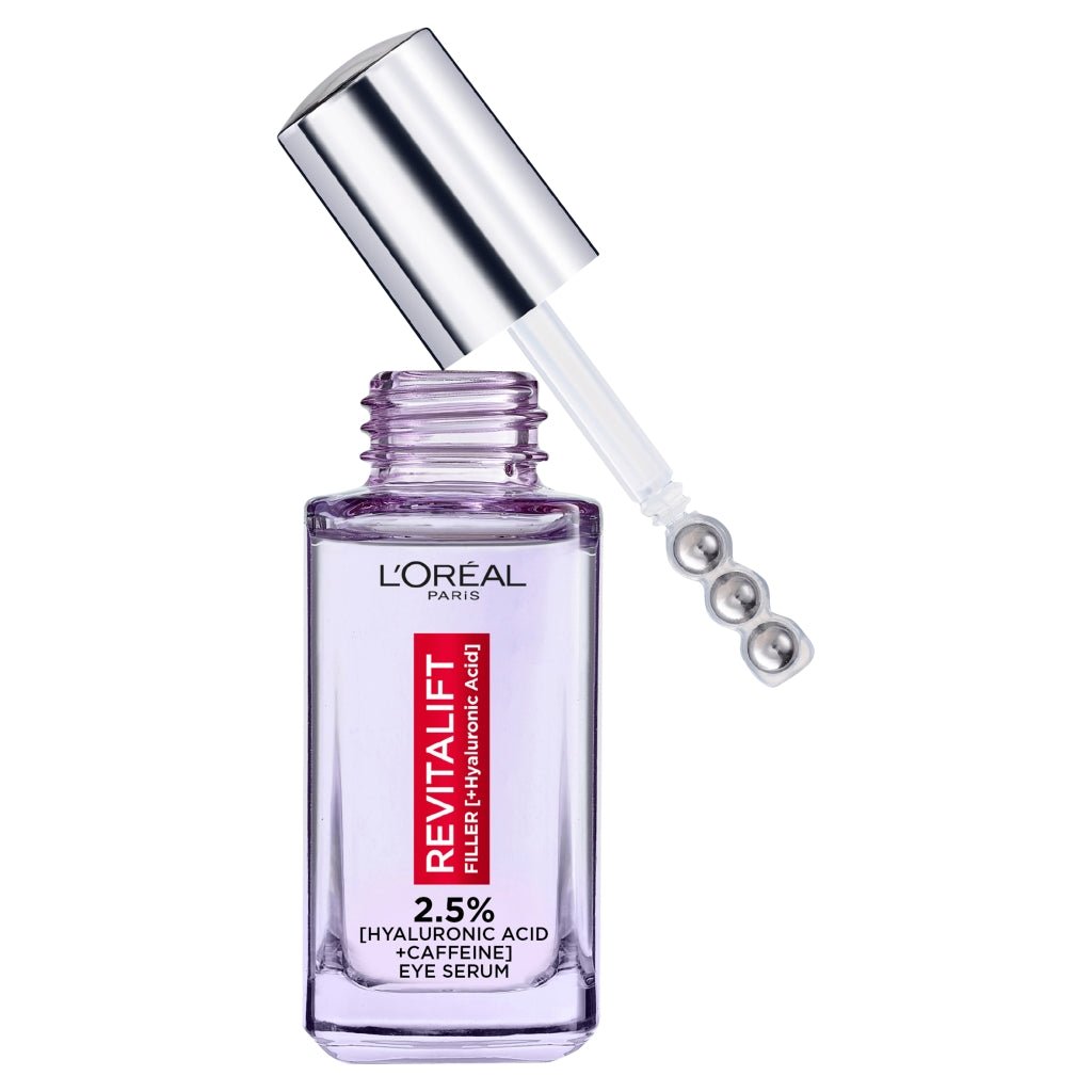 L'Oreal Revitalift Filler 2.5% Ha + Caffeine Eye Serum 20Ml - Intamarque 3600524025540