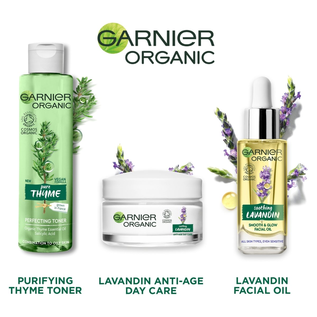 Garnier Organic Thyme Toner - Intamarque 3600542184793