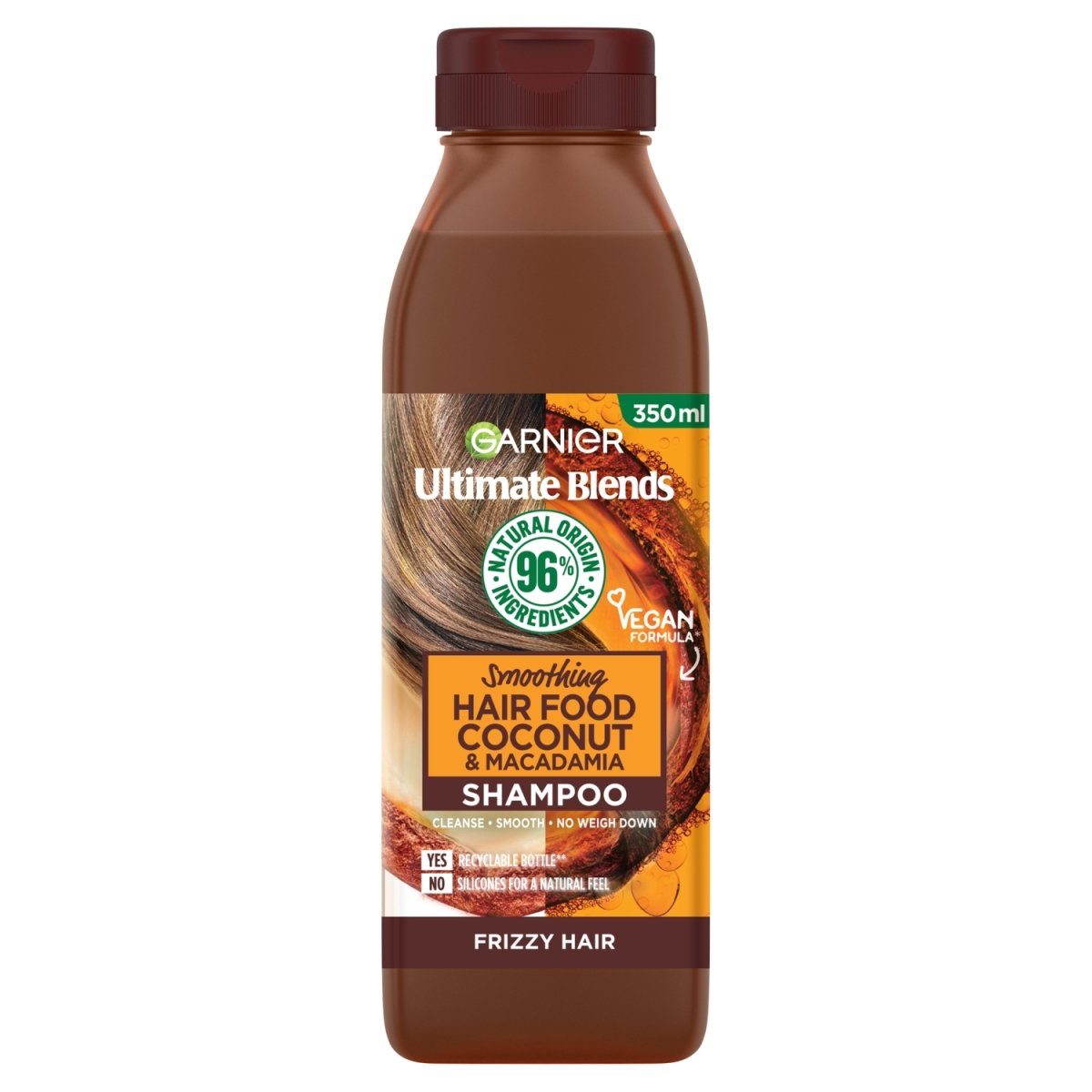 Garnier Ultimate Blends Hair Food Coconut & Macademia Shampoo 350ml - Intamarque - Wholesale 3600542342858