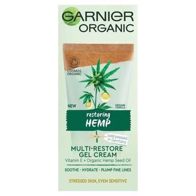 Garnier Organic Restoring Hemp Gel Cream 50Ml - Intamarque 3600542370677