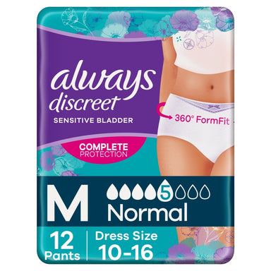 Always Discreet Pants Normal 12s Medium - Intamarque 4015400628262