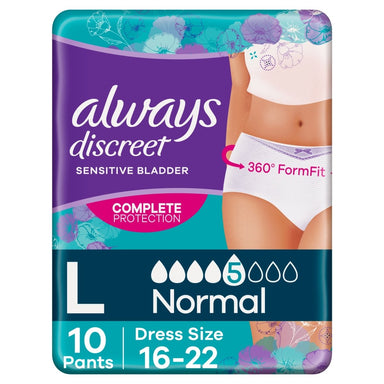 Always Discreet Pants Normal 10s Large - Intamarque 4015400628408