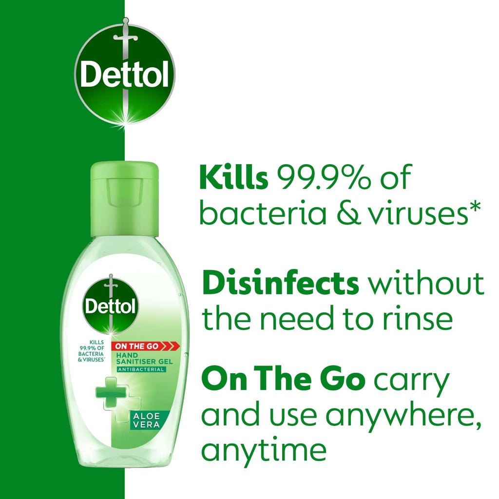 Dettol Anti-Bacterial Aloe Vera Hand Hygiene Gel - Intamarque - Wholesale 5011417566299