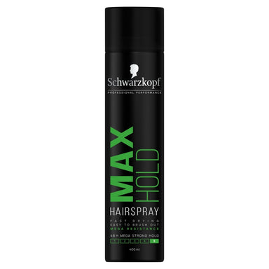 Schwarzkopf Max Hold Hairspray 400ml - Intamarque 5012583210122