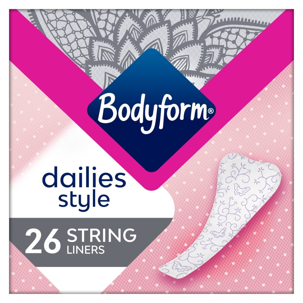 Bodyform Dailies String Panty Liners, 7322542025307