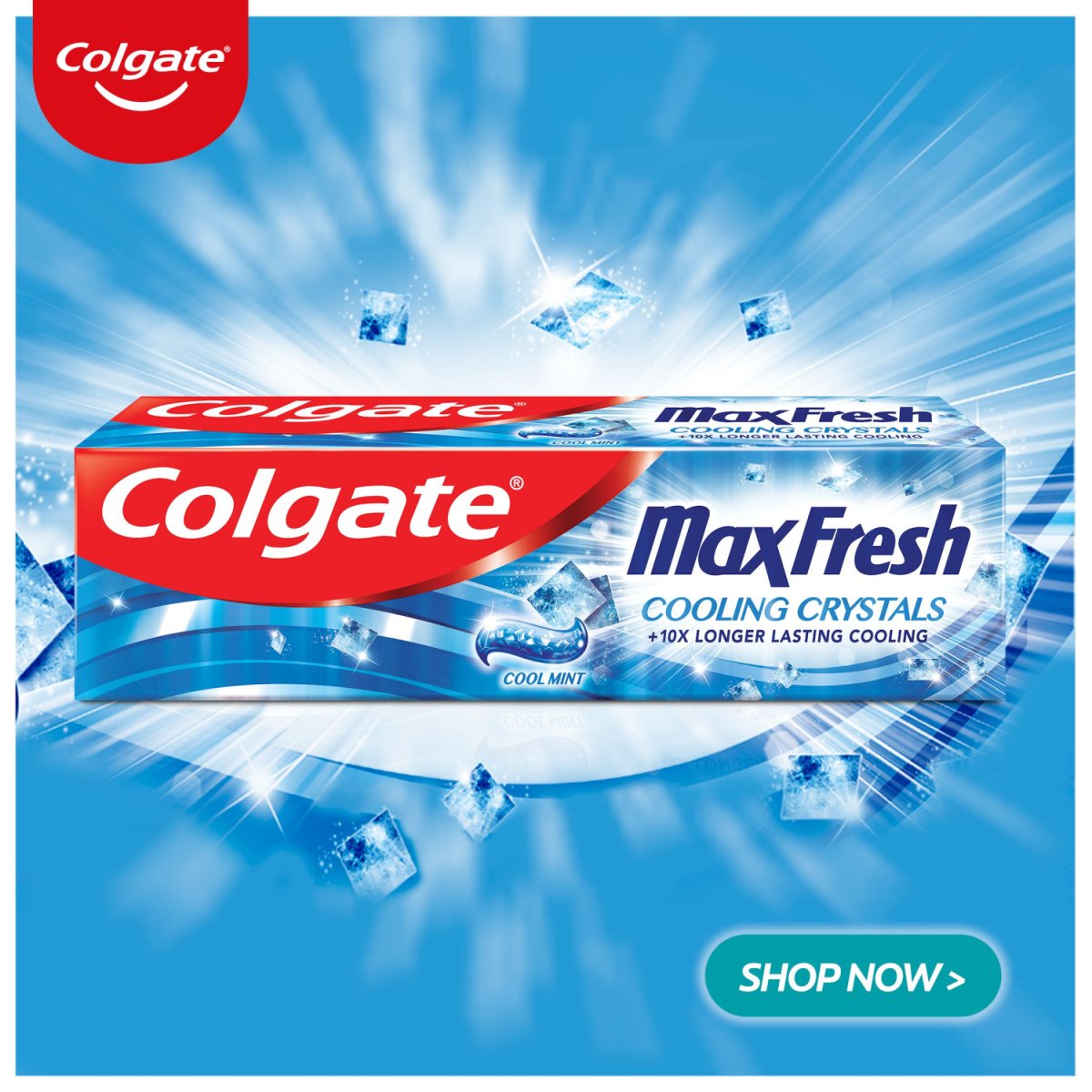 Colgate MaxWhite Crystals Toothpaste 75ml