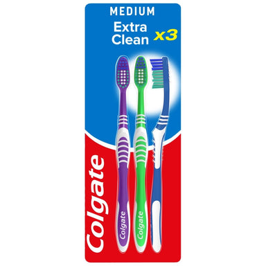 Colgate Toothbrush Extra Clean Triple Pack - Intamarque 8714789365152